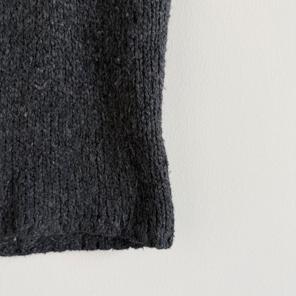 Vintage Y2K Maxtsudio Mockneck Sleeveless Chunky Wool Sweater Tank - Picture 8 of 10